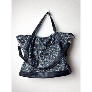 Wild Fable Floral Print Large Convertible Tote Bag Weekender